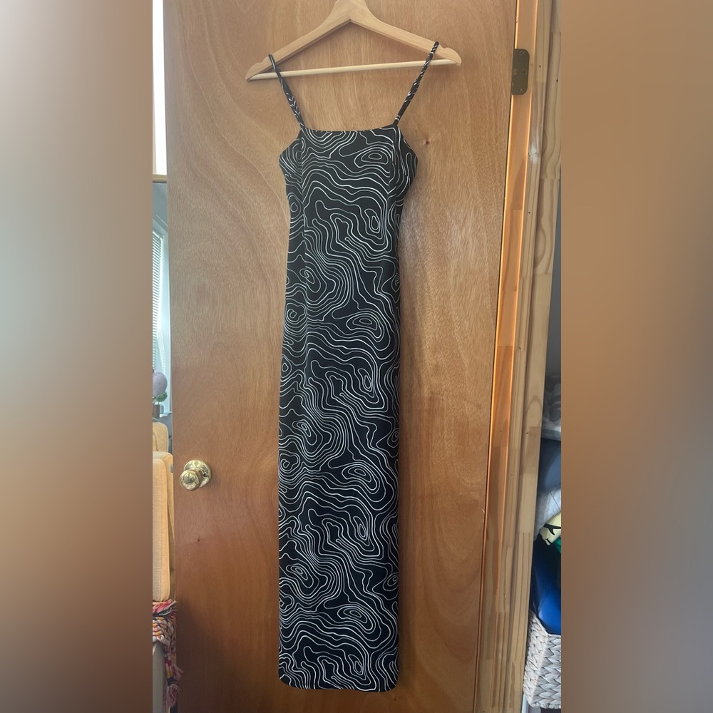 Patterned Maxi Dress